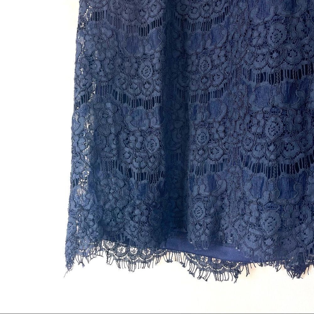 LULU’S Blue Lace Dress Large - Picture 7 of 16